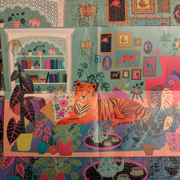 Elena Essex 1000 Piece Puzzle -Tiger Lounge - Picture 9 of 10